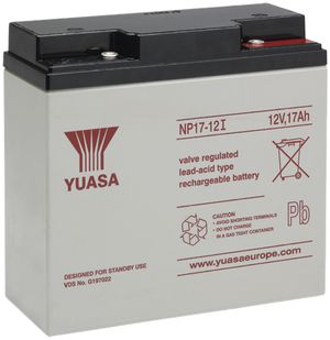 Accu Yuasa NP 17-12I 12VDC 17 AH