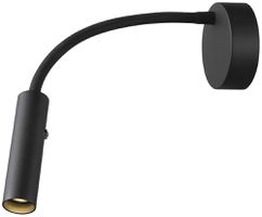 LED-Wandleuchte SLV KARPO GOOSE 5.8W 380lm 3000K Aluminium schwarz