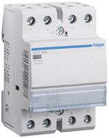 Contattore AMD Hager 230VAC 3 chiusura 1 apertura 63A 3UM