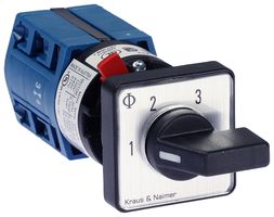 Interrupteur à gradation INC K&N CG4.A230.FS2, 10A/400V 1L 30×30mm "1-2-3"