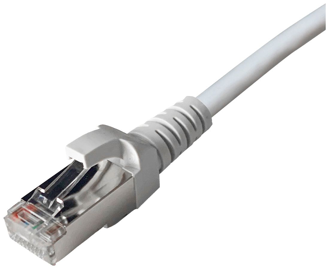 Cavo patch RJ45 Dätwyler 5502 flex PVC CAT5e S/UTP AWG26 incrociato grigio 4.5m