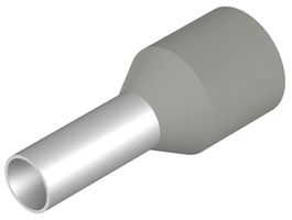Estremità di cavo Weidmüller H isolata 4mm² 8mm grigio sciolto