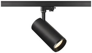 LED-Spot SLV 3~ NUMINOS L PHASE 28W 2400lm 3000K 60° Ø100×213mm schwarz