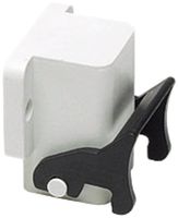 Anbaugehäuse A3/A4 H=25.5mm LVB, gewinkelt lichtgrau