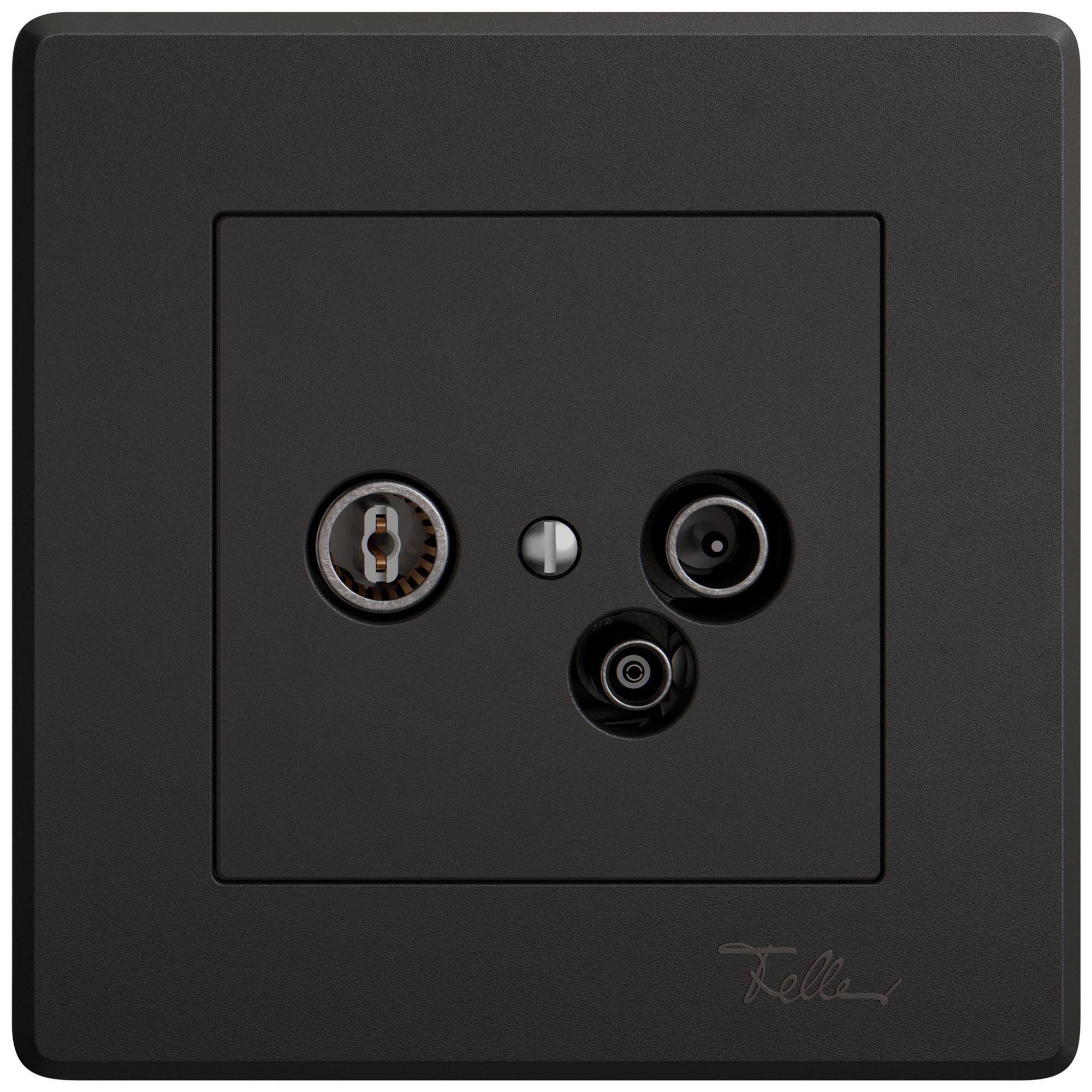 UP-Antennendose TV-R-Daten EDIZIO.liv SNAPFIX® 11dB sz