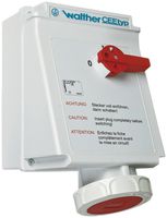 Prise murale AP CEEtyp 5L 63A IP67, 6h