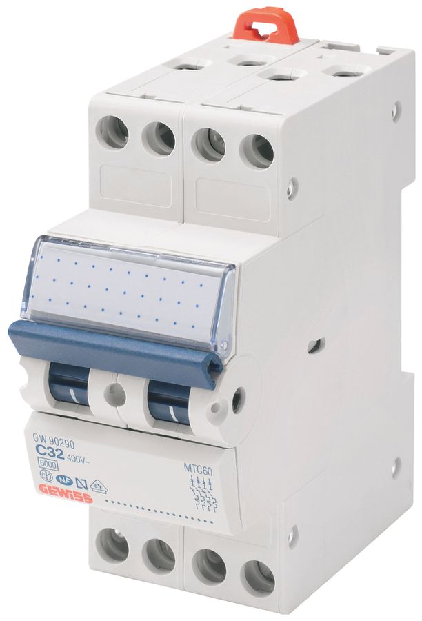 Leitungsschutzschalter Gewiss 90 MCB 4P 400V C 16A 6kA 2TE