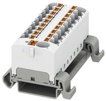 Blocco di distribuzione PX PTFIX 10/18X4-NS35A WH