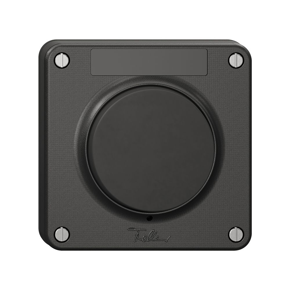 Coperchio NEVO, per suoneria, non illuminato, membrana nera, ne