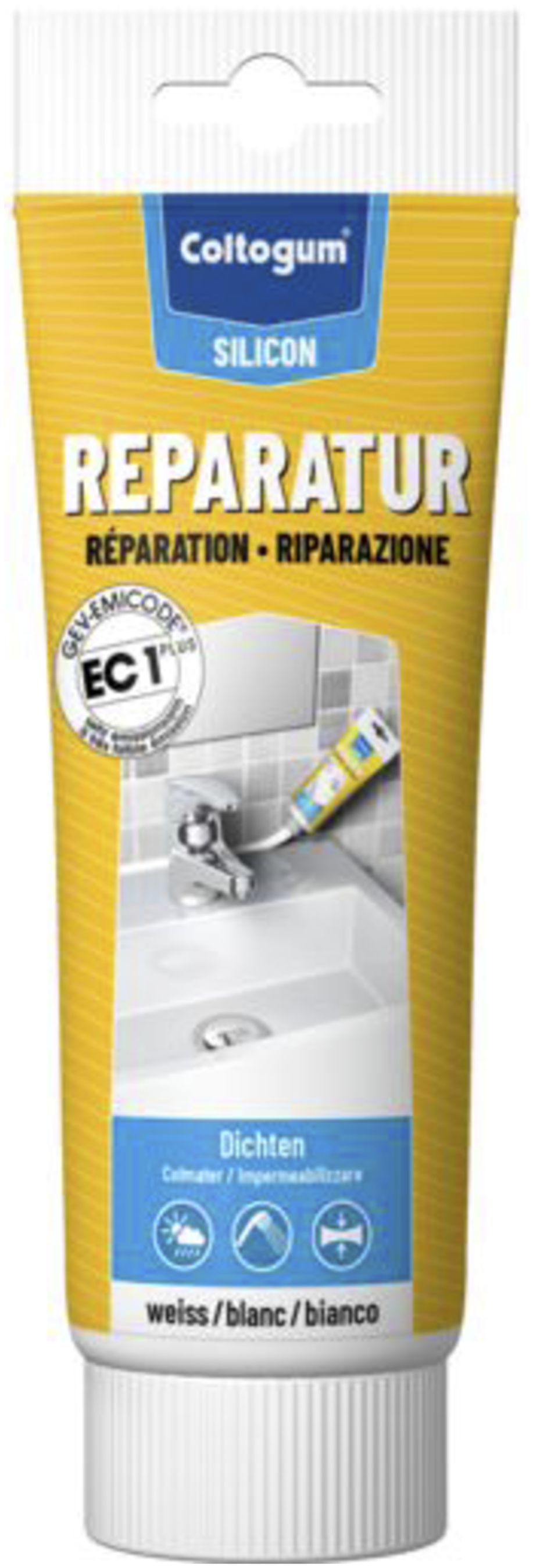Sigillante Coltogum silicone 100ml bianco