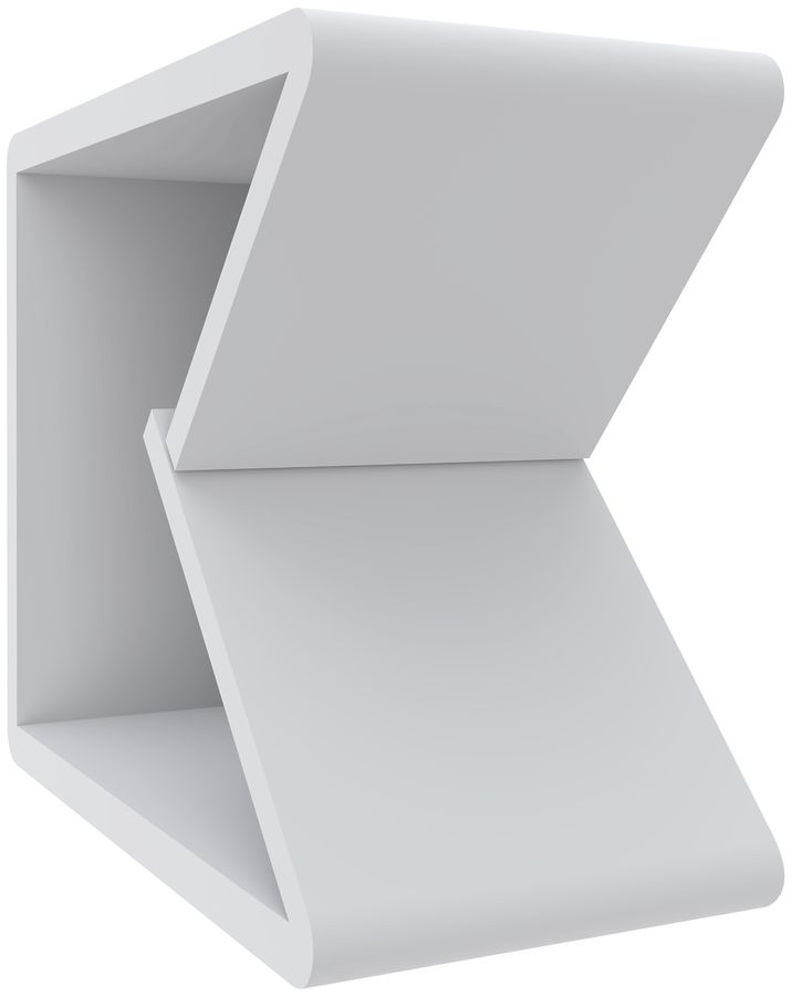 Porte-câble SE Prisma XS pour plaque de montage média, 10pièces