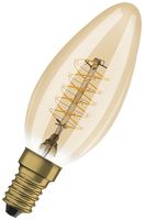 LED-Lampe LEDVANCE Vintage E14 3.4W 250lm 2200K DIM Ø35×97mm B10.5 klar Gold