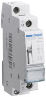 REG-Schrittschalter Hager 1TE 12VAC DC 2300W 0 Öffner 1 Schliesser 0 Wechsler