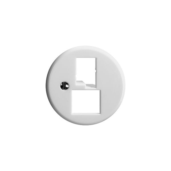 Frontscheibe Standard weiss für DSL-Breitband Dose