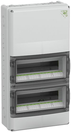 Tableau de distributi.AP Demelectric AK 28+ IP65 PC IK08 315×600×155mm