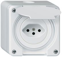 AP-Steckdose robusto Typ 13 weiss