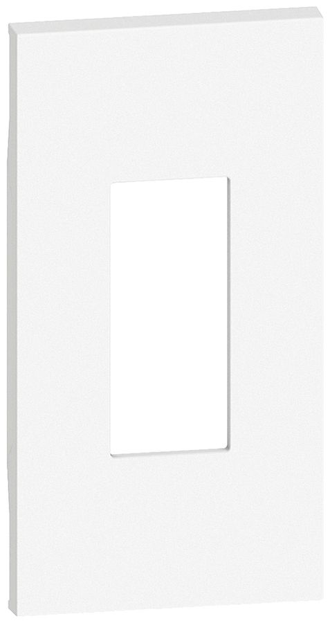 Abdeckung Living Now 2 Module für RJ45 oder RJ11 weiss