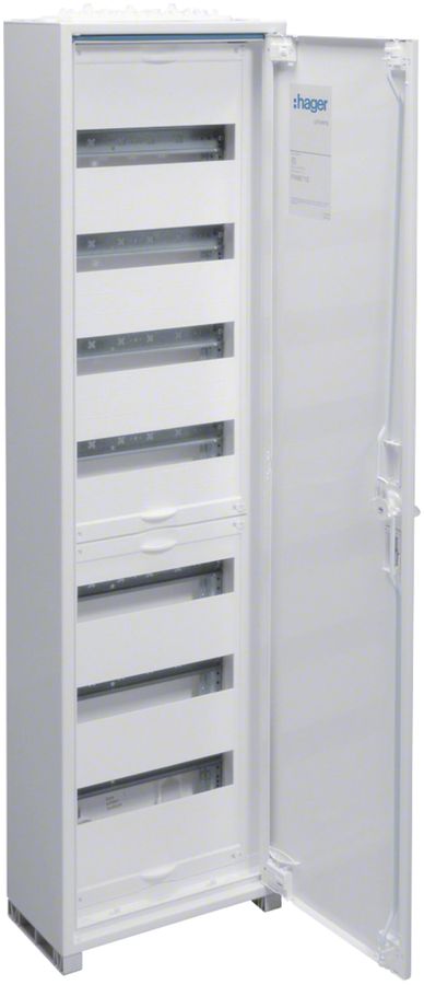 Distributore AP Hager univers 7 file 84UM porta IP44 300×1100×160mm