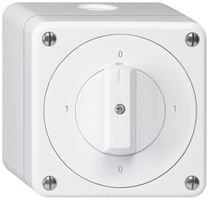 AP-Drehschalter robusto IP55 Schema 0/2P weiss
