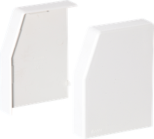 Cappa terminale tehalit RK 110×80mm bianco puro