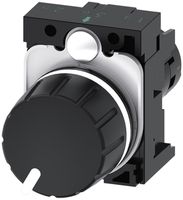 Potentiometer Siemens SIRIUS ACT mit Halter 4.7kΩ schwarz Kunststoff