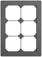 UP-Abdeckrahmen EDIZIO.liv SNAPFIX® 3×2/2×3 156×216mm dgu
