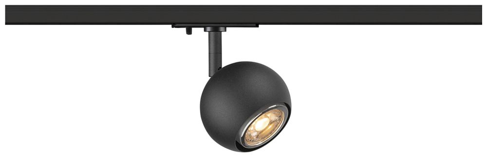 Spot SLV LIGHT EYE 90 GU10 1×6W VAR AD1PH Ø89mm noir