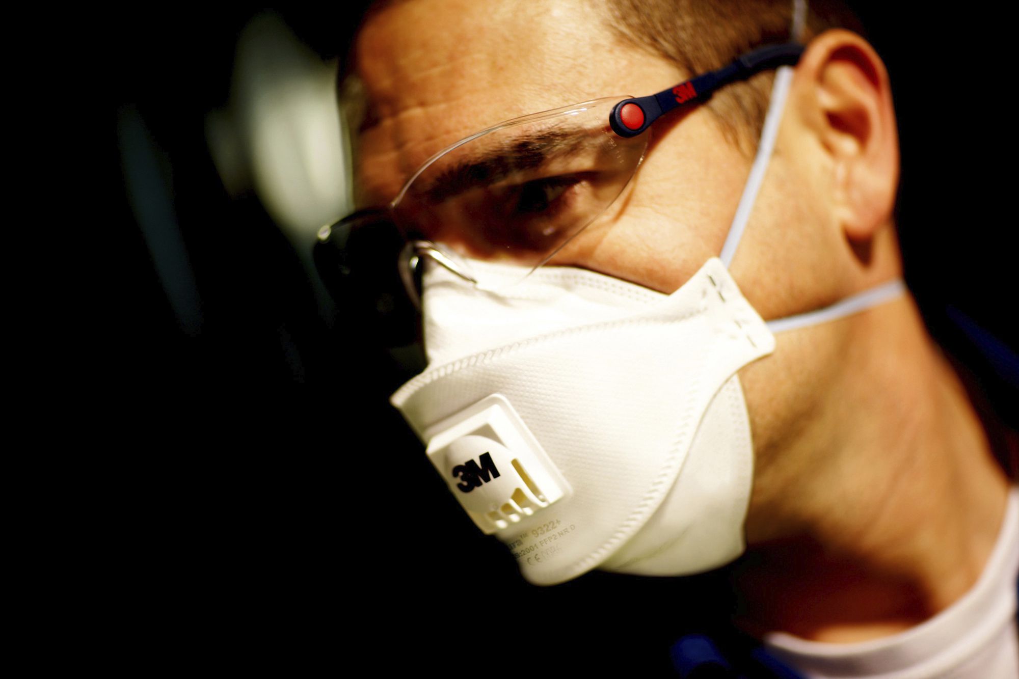 Masque de protection 3M Aura 9322+ classe FFP2 NR D