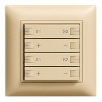 UP-Dimmer ZEP 2K/4T Zentral-Nebenstelle Szene LED EDIZIOdue sand