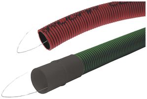 Kabelschutzrohr PE mit Draht 160mm rot