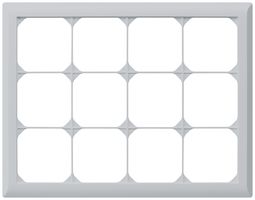 Telaio di copertura INC kallysto.line 4×3 grigio chiaro orizzontale 212×272mm