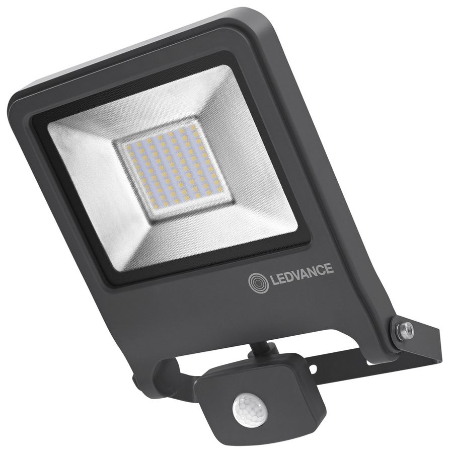 LED-Strahler LDV ENDURA FLOOD SENSOR 50W 4500lm 4000K anthrazit IP44