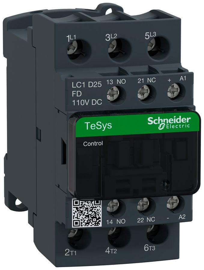 Leistungsschütz TeSys 110VDC 3NO 40A 25A 11kW