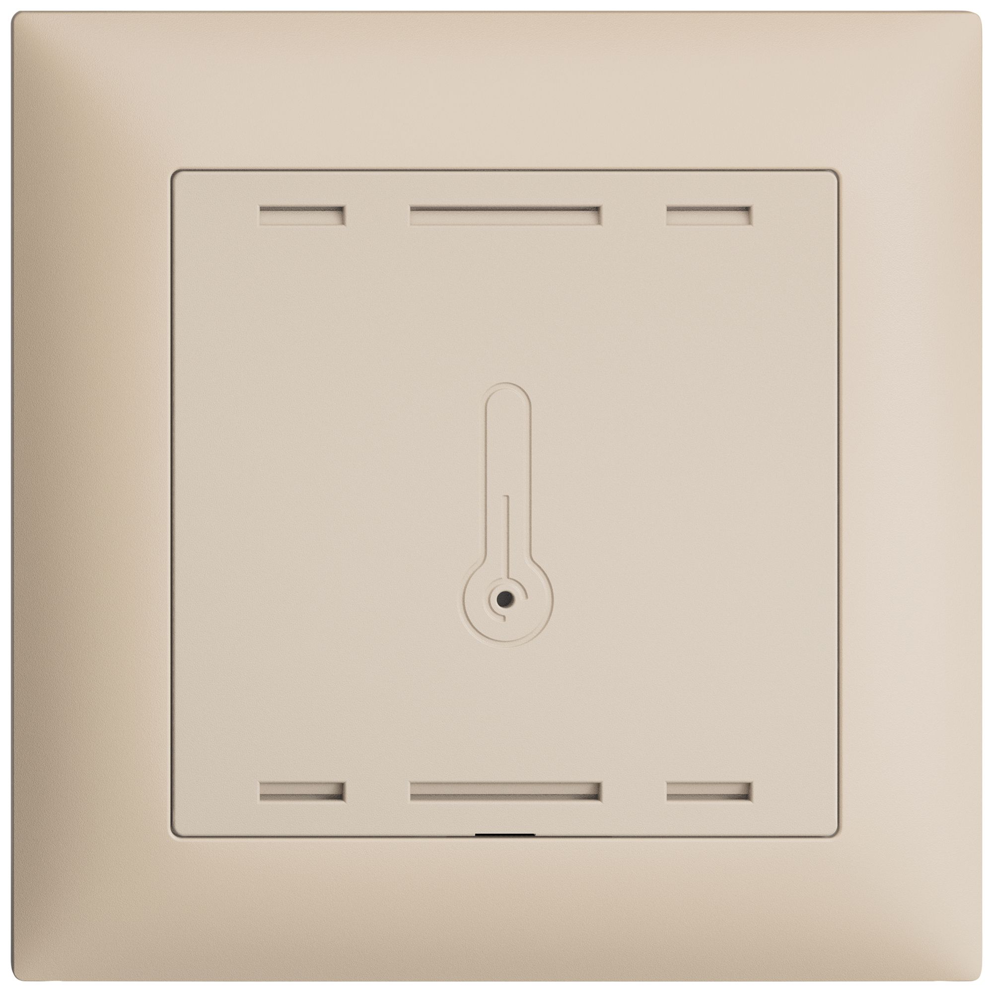 UP-Raumtemperatursensor EDIZIOdue Wiser K+ 230V 88×88mm cr