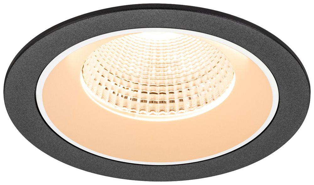 Downlight LED SLV NUMINOS L 17W 2400lm 2700K WB DALI Ø130×85mm no/bc