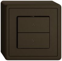 AP-Storenschalter EDIZIO.liv SNAPFIX® 10A 250V 2 Tasten 1 Kanal br