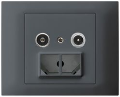 EB-Multimediadose kallysto R-TV Bauart T, 10.5dB, 2GHz anthrazit