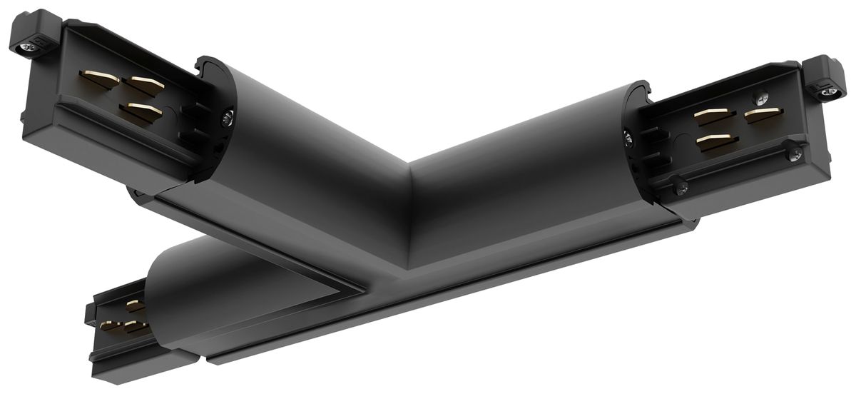 T-Verbinder Sylvania Lytespan ROUND 3-Phasen schwarz innen links