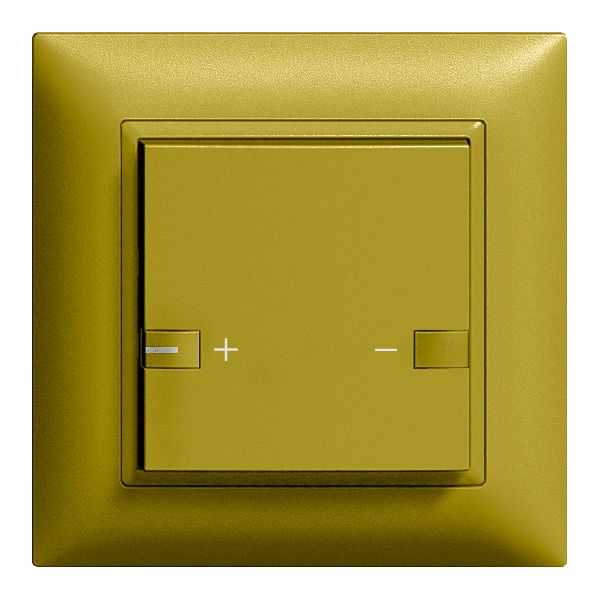 UP-Dimmer ZEP 1K/1T 1…10V mit LED EDIZIOdue olive