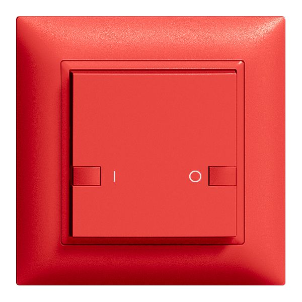 UP-Frontset ON-OFF 1K/1T ZEP 88×88mm berry