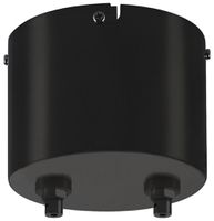 Seilsystem-Transformator SLV TENSEO 50VA, 230VAC/12VAC, Ø111×110mm, schwarz