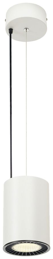LED-Pendelleuchte SLV SUPROS 36W 3520lm 4000K 60° Ø127×185mm weiss