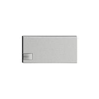 Touche 1/2 KNX/électron.a.LED EDIZIOdue commande simple silver