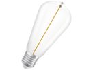 Lampe LED Osram Vintage 1906 E27 2.2W 150lm 827 Ø64×140mm clair