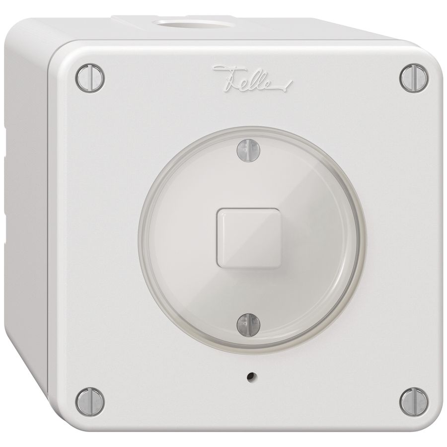 Interrupteur AP 1K/1T NEVO Wiser blanc