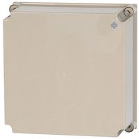 Deckel Eaton D250-CI44 375×375×150mm RAL7035 grau