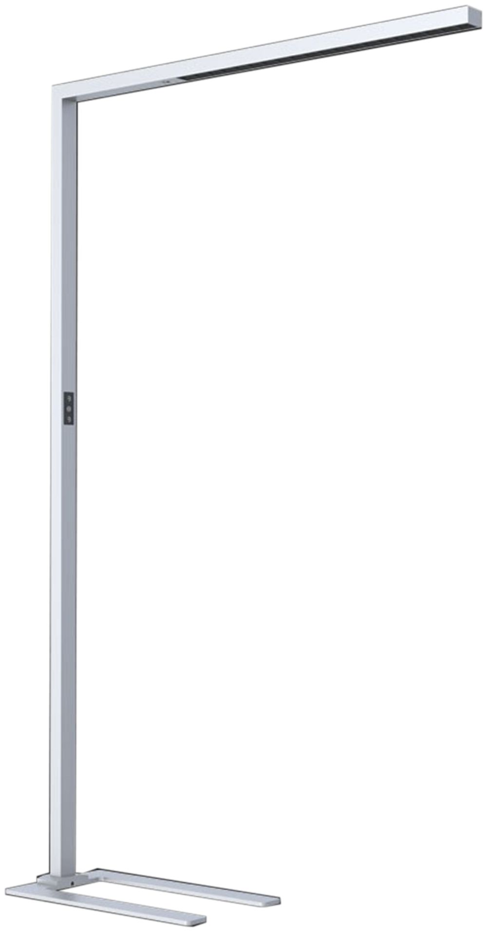 Lampadaire LED Oculus 80W 30006000K 9600lm détecteur DIM dir./indir. blanc