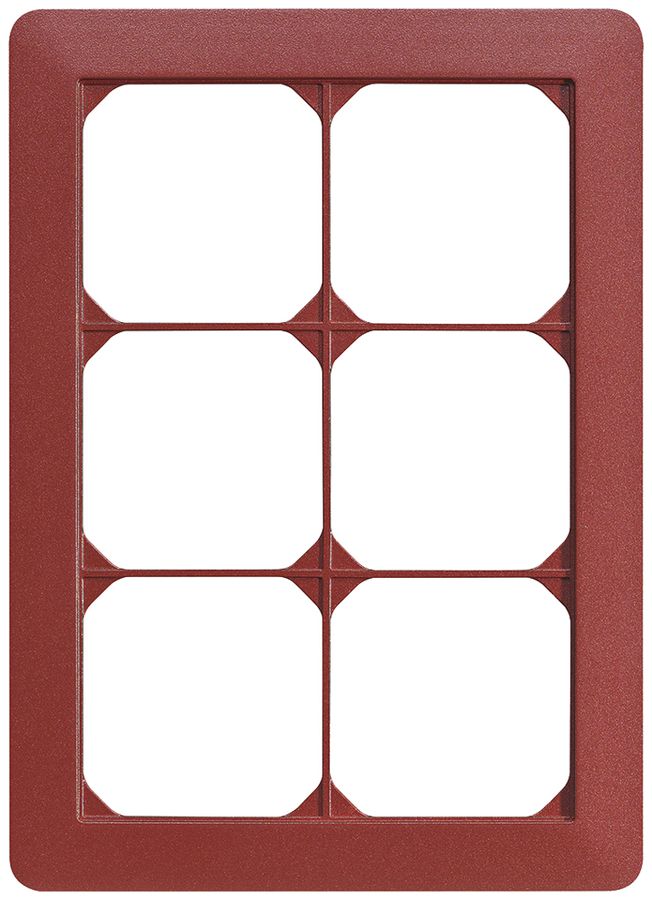 UP-Abdeckrahmen kallysto.trend 3×2 orient 154×214mm