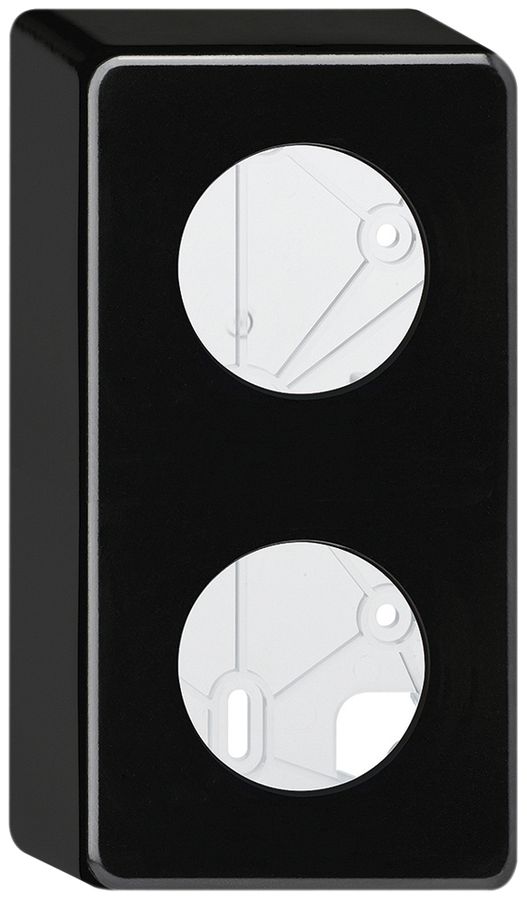 AP-Montageset basico I-I schwarz 2×Ø43mm