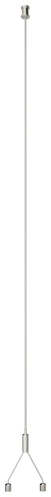 Seilabhängung LEDVANCE LINEAR INDIVILED Edelstahl 1500mm Silber 2Stk.